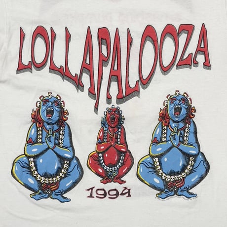 LOLLAPALOOZA 1994 NINE TEEN FITS LARGE 0902