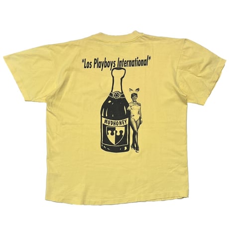 MUDHONEY "Los Playboys International" YELLOW ANVIL LARGE 8708