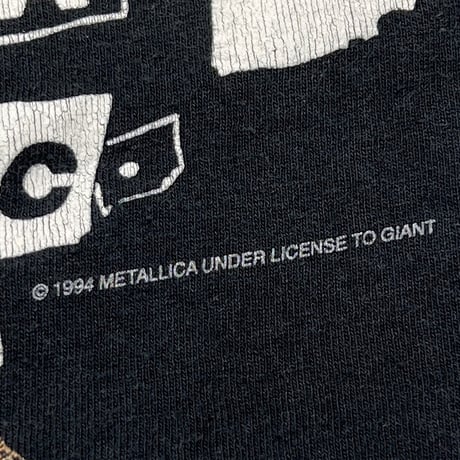 METALLICA DAMAGE INC EARLY Y2K FITS LARGE 2813