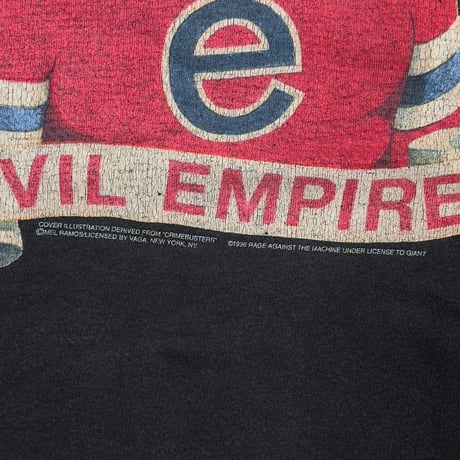 RAGE AGAINST THE MACHINE EVIL EMPIRE CHAMP XL 2445