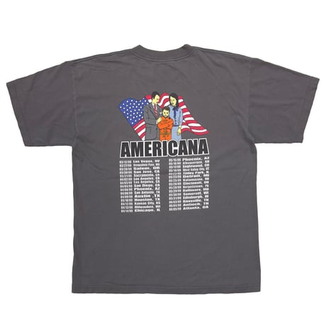 THE OFFSPRING AMERICANA TOUR  CHARCOAL giant FITS XL 6159