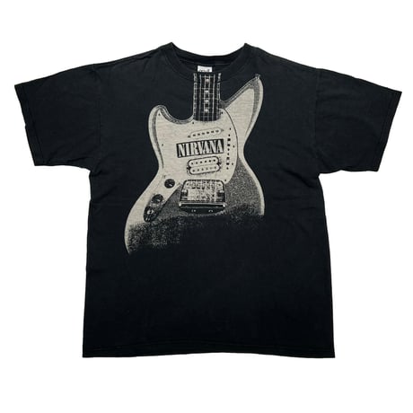 NIRVANA GUITAR TEE ANVIL LARGE 5795