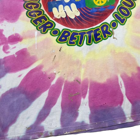 WOODSTOCK '99 BIGGER BETTER LOUDER TIEDYE DELTA XL 2430