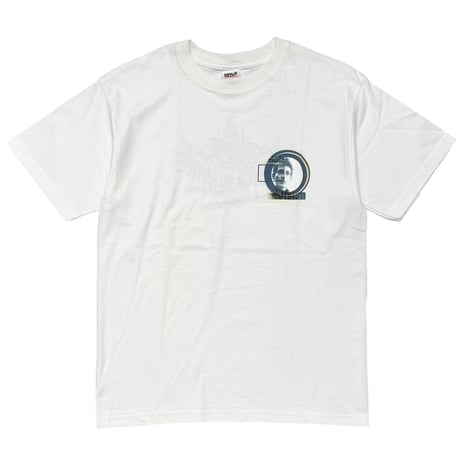 BOB DYLAN 2001 FRONT CIRCLE LOGO POTRAIT WHITE ANVIL MEDIUM 9343