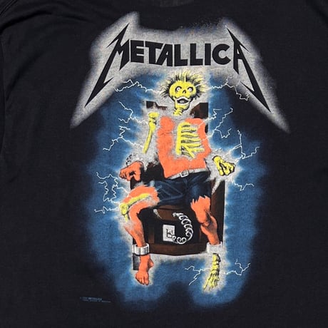 METALLICA 1987 RIDE THE LIGHTNING TEEJAYS XL 9320
