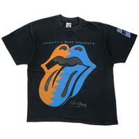 THE ROLLING STONES 1989 LABATT'S BLNE PRESENTS SPLIT LIP & TONGUE FRUIT OF THE LOOM XL 8118