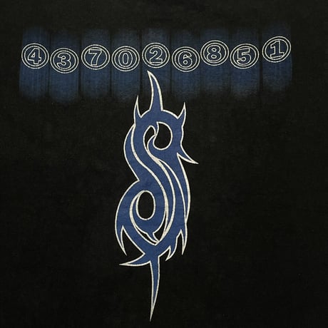 SLIPKNOT 2001 DOUBLESIDE FRUIT OF THE LOOM XL 5715
