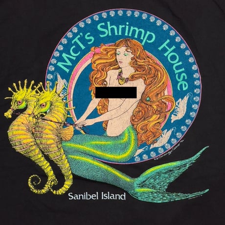 OLD & VINTAGE McT's Shrimp House & Tavern Sanibel Island HANES XL 4822