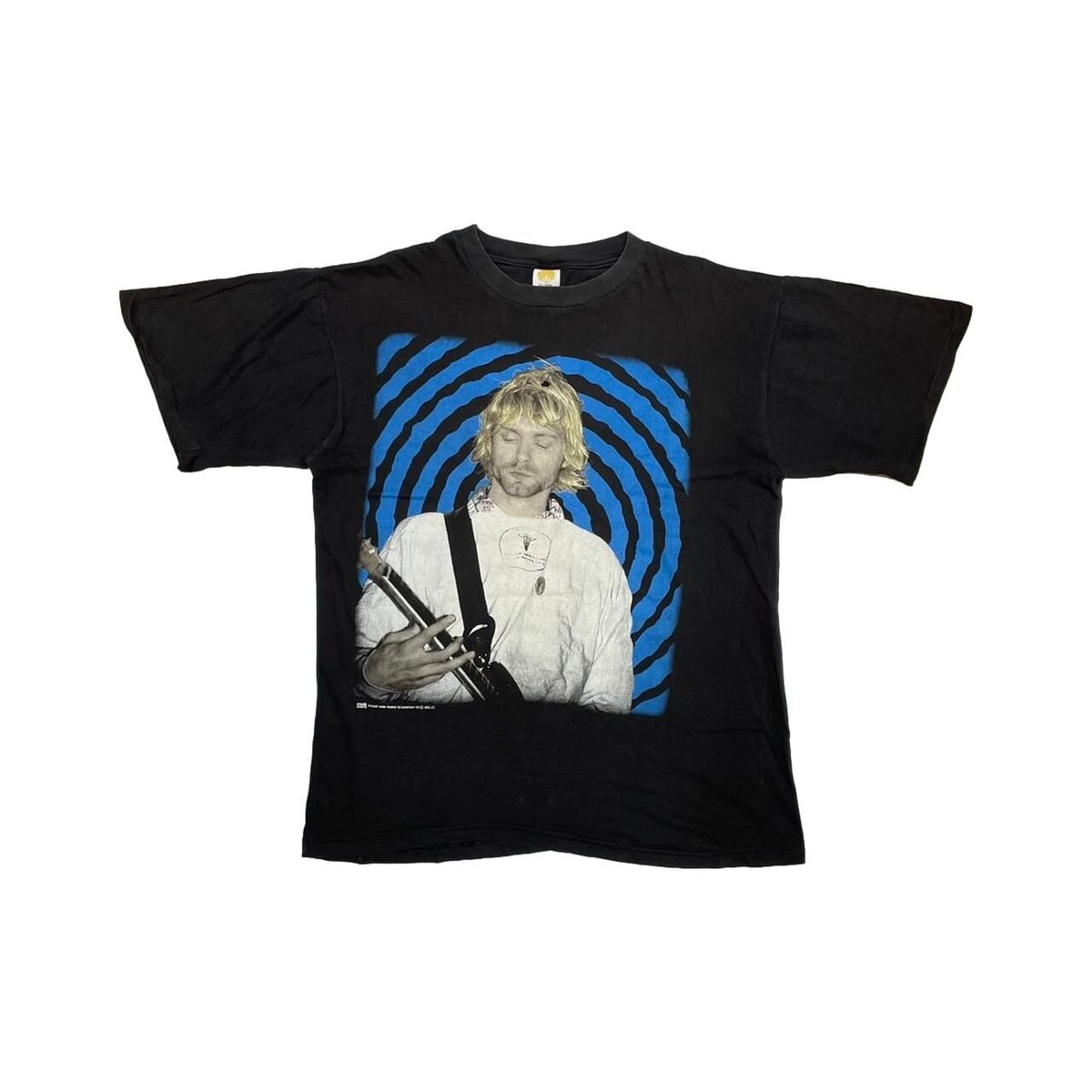 KURT COBAIN NIRVANA 1993 HOSPITAL GOWN SHIRT XL