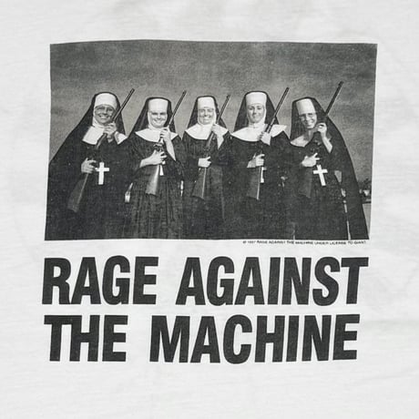 RAGE AGAINST THE MACHINE NUNS AND GUNS GIANT XL 1047