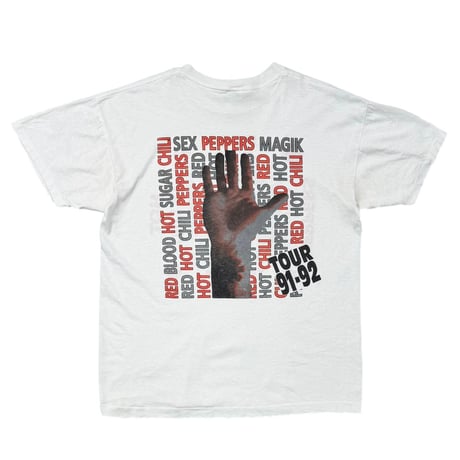 RED HOT CHILI PEPPERS BLOOD SUGAR SEX MAGIK BOOTLEG WHITE XL 3578