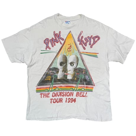 PINK FLOYD DIVISION BELL TOUR 1994 BOOTLEG WHITE HANES XL 0505