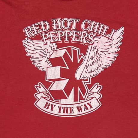 RED HOT CHILI PEPPERS BY THE WAY TOUR RED FITS LARGE 9306