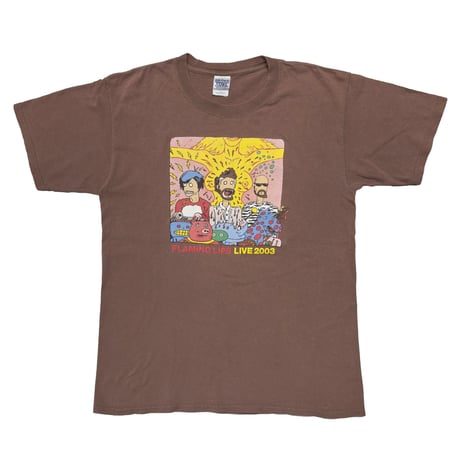 FLAMING LIPS LIVE 2003 君は一番美しい顔をしている。BROWN GILDAN LARGE 4525