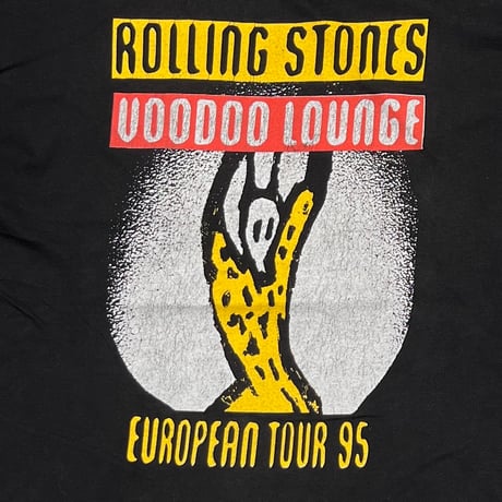 THE ROLLING STONES VOODOO LOUNGE EUROPEAN TOUR 1995 BOOTLEG HANES XL 4014