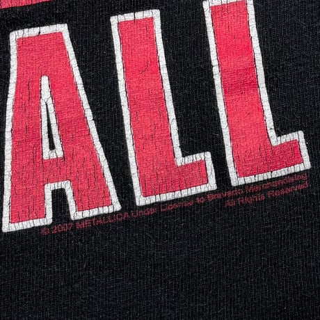 METALLICA KILL 'EM ALL FITS XL 8541
