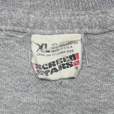 RUSH PRESTO TOUR 1990 ASH GREY SCREEN STARS XL 2282