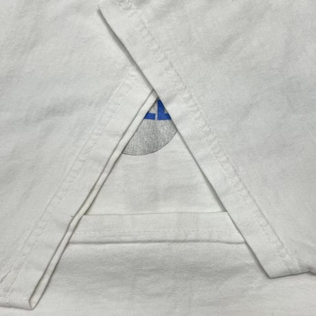 DELL LOGO TEE WHITE BLUE GILDAN XL 0149