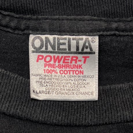 Hole OVAL PINK LOGO ONEITA XL 5054