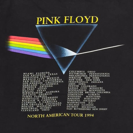 PINK FLOYD DARK SIDE OF THE MOON NORTH AMERICAN TOUR 1994 BROCKUM XL 0961