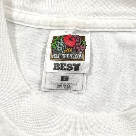 SESAME STREET LIVE ELMO STAR WHITE FRUIT OF THE LOOM LARGE 9827