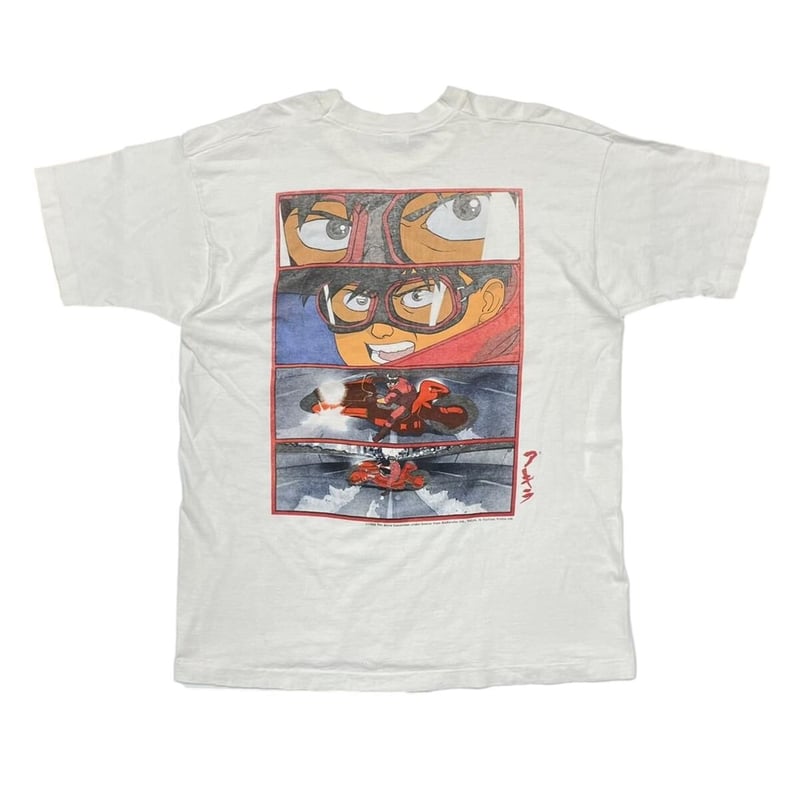 AKIRA 1988 KANEDA BIKE TEE WHITE FRUIT OF THE L