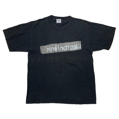 NINE INCH NAILS 1998 LOGO TEE ALL SPORT LARGE 0753