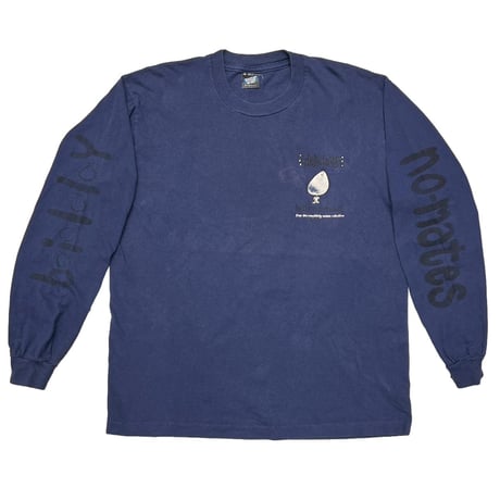 OLD&VINTAGE DELICIOUS NAVY LS SCREENSTARS XL 1646