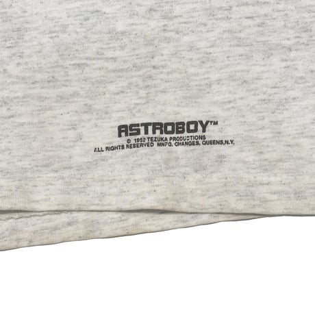 ASTRO BOY 鉄腕アトム DOUBLE SIDE GREY FITS MEDIUM 1014