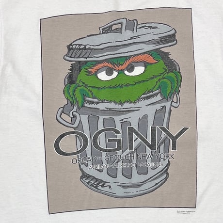 SESAME STREET ONGY DNKY PARODY WHITE CHANGES LARGE 1481