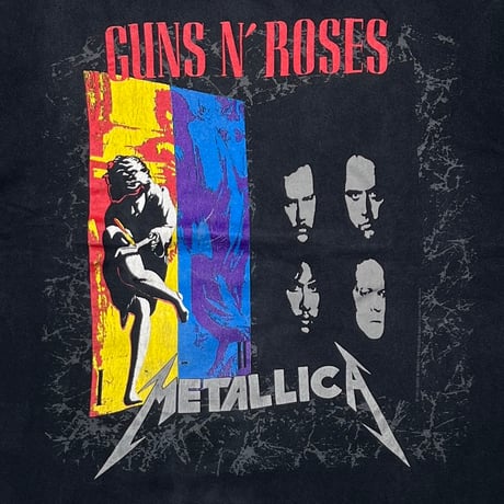 GUNS N' ROSES METALLICA 1992 TOUR BROCKUM XL 0643