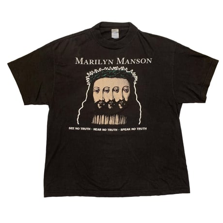 MARILYN MANSON BELIEVE RED EYE EURO XL 5276