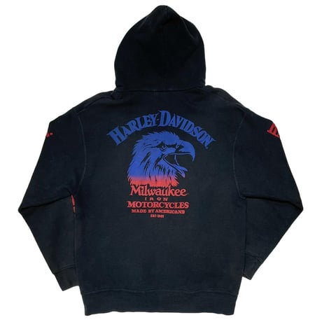 HARLEY DAVIDSON EAGLE HOODIE LARGE 4195