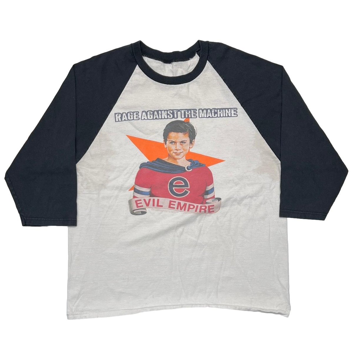 RAGE AGAINST THE MACHINE EVIL EMPIRE RAGLAN SLE
