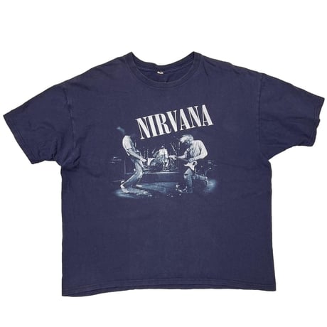 NIRVANA FROM THE MUDDY BANKS OF THE WISHKAH NAVY FITS XL 2657
