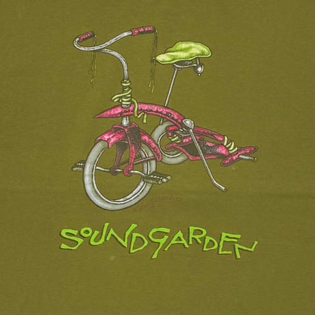 SOUNDGARDEN COME STAND ME UP KHAKI ANVIL LARGE 2446