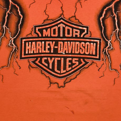 HARLEY DAVIDSON LIGHTNING OVP LINK ORANGE XXL 0061