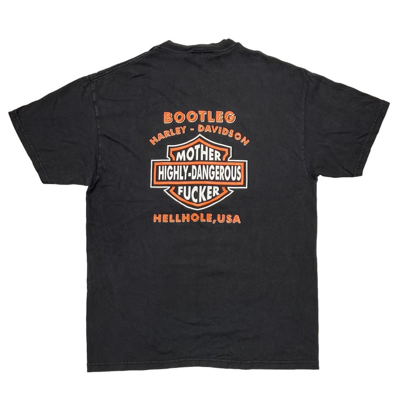 OLD & VINTAGE HARLEY DAVIDSON BOOTLEG MOTHER FU