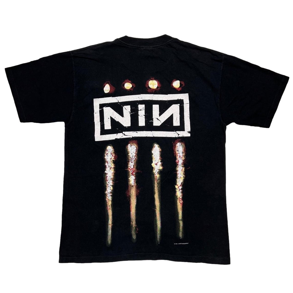 All Sport Nine Inch Nails バンT1999年コピーライト All Sport Nine Inch Nails バンT1999年コピーライト