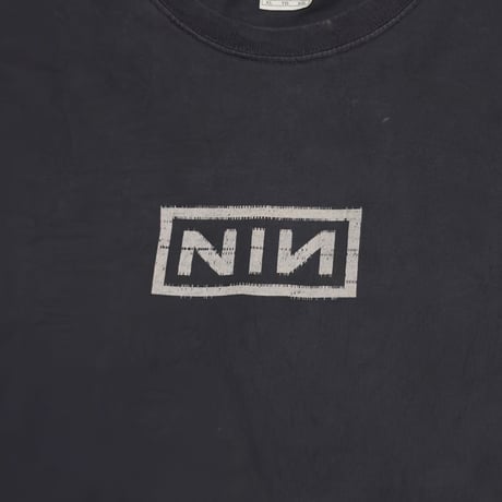 NINE INCH NAILS BOX LOGO LIVE WITH TEETH 2005 XL 3995