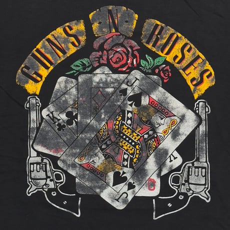 GUNS N' ROSES CARD ROSE GUN BOOTLEG USE YOUR ILLUSION TOUR 1992 XL 5386