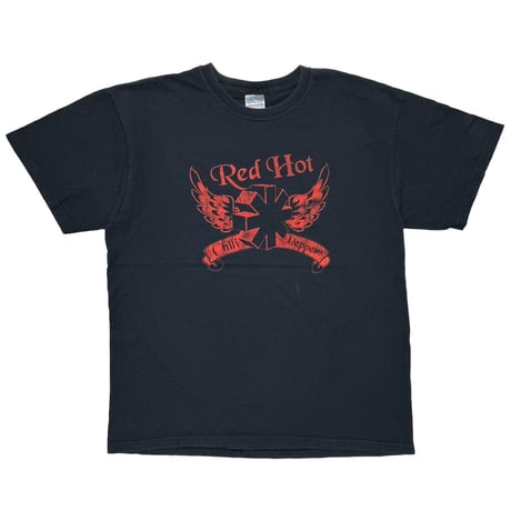 RED HOT CHILI PEPPERS Y2K RED WING WHEEL GILDAN LARGE 5345
