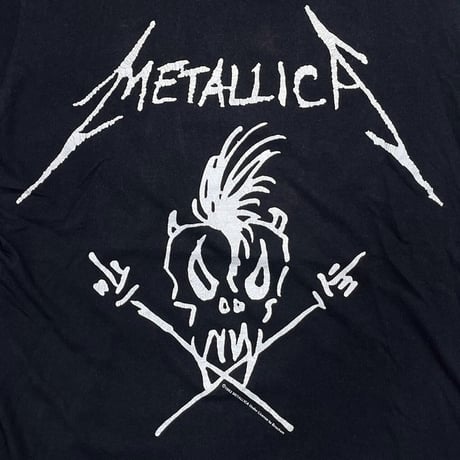 METALLICA TAGGING SKULL NOWHERE ELSE TO ROAM EUROPE '93 FITS LARGE 7953