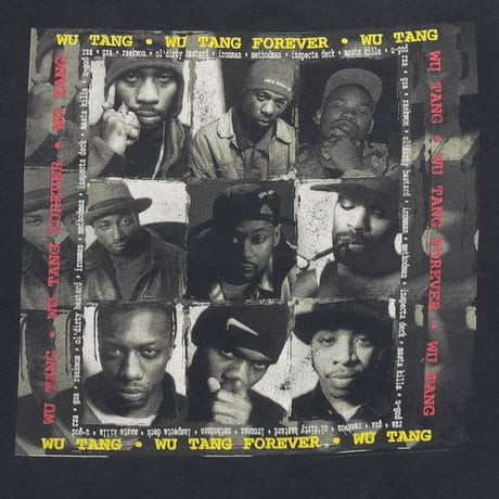 WU-TANG CLAN WU-TANG FOREVER MEMBERS SQUARE POLYGRAM XL 1680
