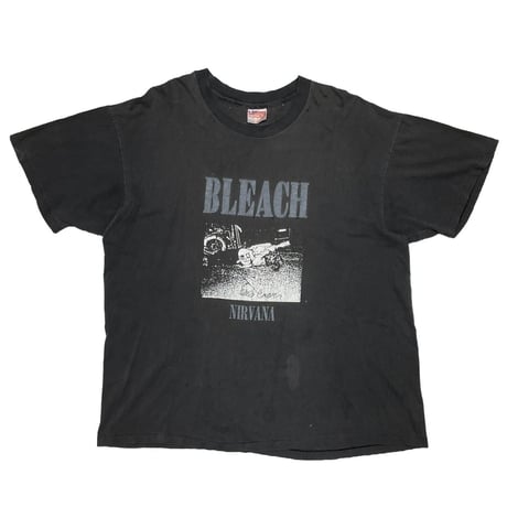 NIRVANA BLEACH BOOTLEG WITH AUTOGRAPH HANES XXL 5851