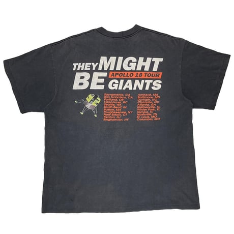 THEY MIGHT BE GIANTS APOLLO 18 TOUR FITS XL 0640
