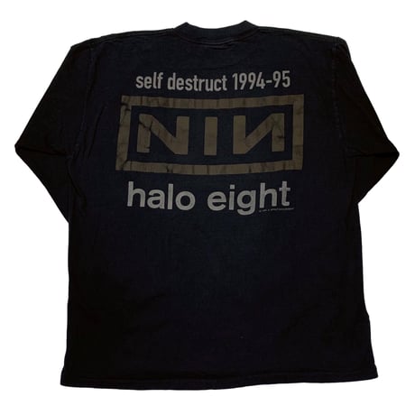 NINE INCH NAILS 1994 THE DOWNWARD SPIRAL self destruct 1994-95 halo eight LS ALLSPORT XL