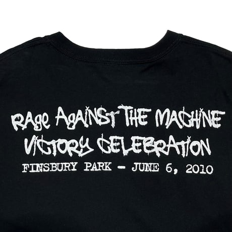 RAGE AGAINST THE MACHINE 2010 VICTORY CELEBRATION GILDAN XL 6821