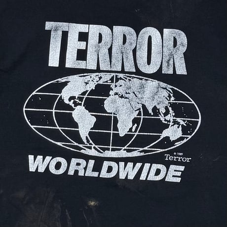 TERROR WORLD WIDE FOR FUN AND PROFIT LS SCREEN STARS XL 9255