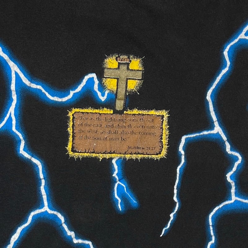 OLD & VINTAGE JESUS LIGHTNING THUNDER FITS XL 3